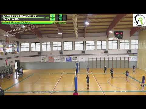 Infantil Primera Division Ad Rivas Verde x CV Villalba