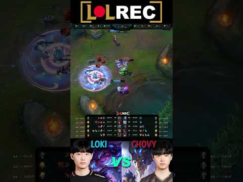 Chovy vs Loki - AURELION SOL vs TRISTANA Mid #shorts #1v1lol #highlights  #chovy #loki