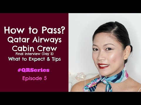 卡達航空機艙乘務員面試｜最終面試第三天（菲律賓語）｜MISSKAYKRIZZ (菲律賓) (Qatar Airways Cabin Crew Interview | Final Interview Day 3 (Taglish)|MISSKAYKRIZZ (Philippines))
