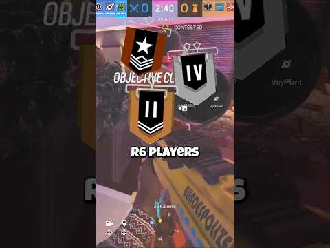 When Coppers have Better R6 Strategies than Champions