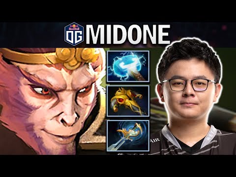 OG.MIDONE MONKEY KING WITH TOPSON JUGGERNAUT - DOTA 2 7.24 GAMEPLAY