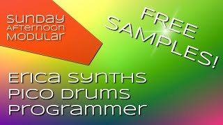 Video thumbnail for Erica Synths Pico Drums Programmer by SundayAfternoonModular