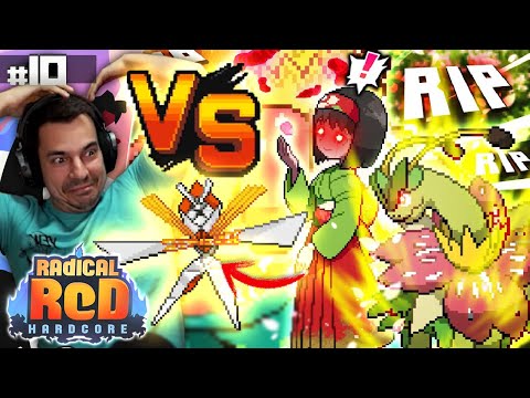 EL MEJOR COMBATE POSIBLE CONTRA ERIKA 👌🏼😱 - POKÉMON RADICAL RED HARDCORE #10 🔥