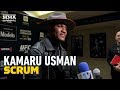 Kamaru Usman: Jorge Masvidal Couldn't Knock Out Nate Diaz, So I'm Not Worried - MMA Fighting