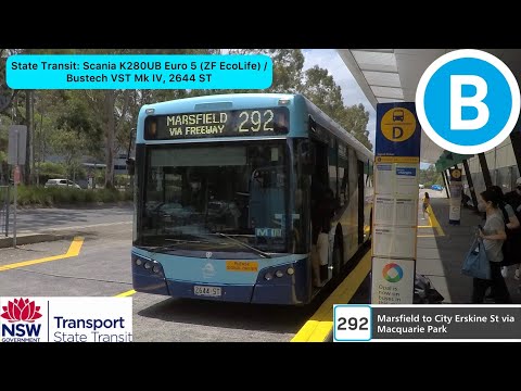 State Transit: Scania K280UB Euro 5 (ZF Ecolife) / Bustech VST Mk IV, 2644 ST