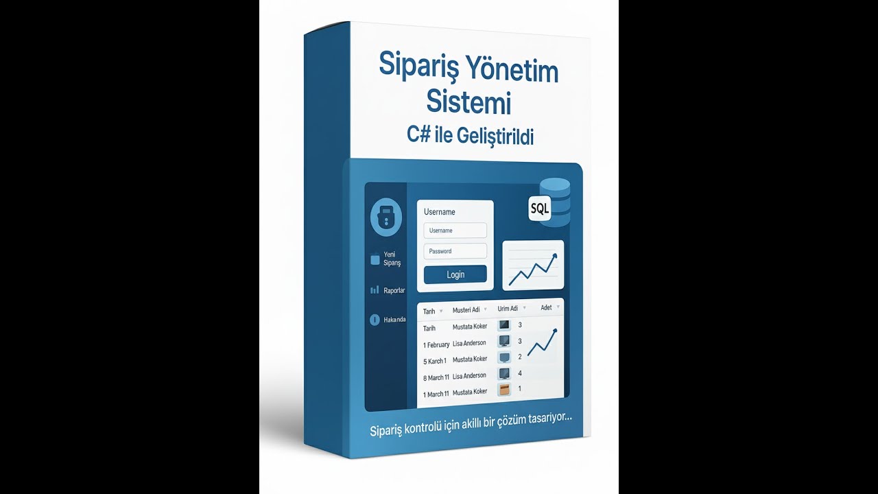 C# ile Sipariş Takip