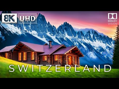 SWITZERLAND 🇨🇭 in 8K Ultra HD HDR - Heaven of Earth (60FPS)