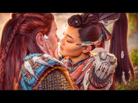 Horizon Forbidden West | Aloy & Seyka Kissing Scene