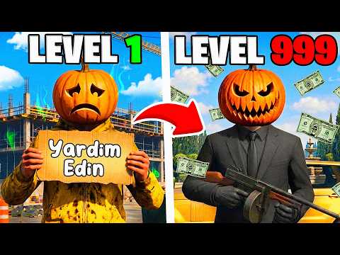 LEVEL 1 İNŞAAT AMELESİ vs LEVEL 999 MAFYA 😈 | GTA 5 Mobile