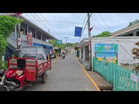 Utila Island - Honduras 360 Virtual Tour (from end to end)