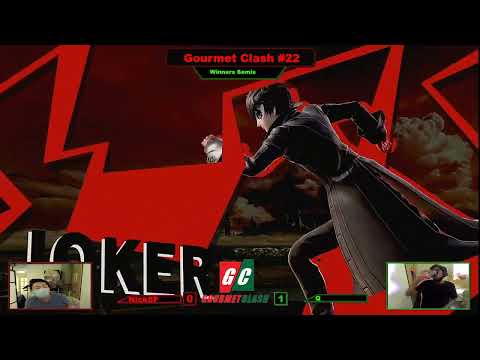 Gourmet Clash #22 - NickSF (Mii Swordfighter) vs Q (Joker) Winners Semis - Ultimate Singles