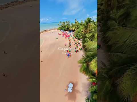 🏖️ Conheça a Praia de Coqueirinho, um verdadeiro paraíso no litoral sul da Paraíba! 🌊