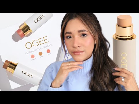 TESTING OUT OGEE MAKEUP | Complexion stick + Contour Collection + Wear Test