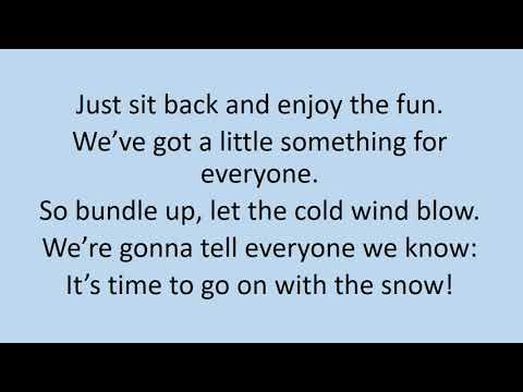 It's Snowtime! Lyric Video