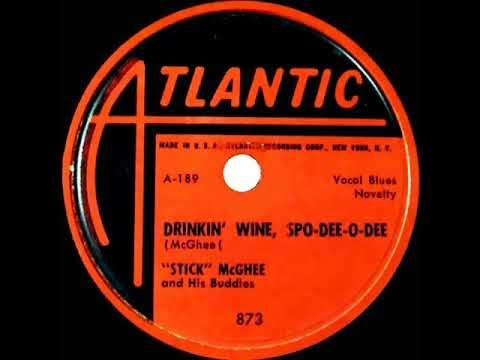Stick McGhee & His Buddies - Drinking Wine Spoo-Dee-O-Dee (1949 audio)