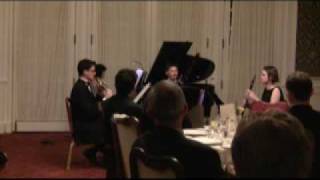 Vientos Trio performs Sea Quartet for oboe, clarinet, bassoon, piano - Jenni Brandon
