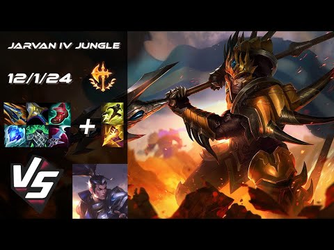 JUNGLE Jarvan IV vs Xin Zhao - EU Grandmaster Patch 25.19
