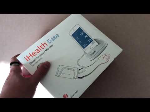 Box open for iHealth BP monitor