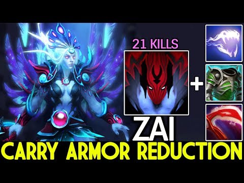 ZAI [Vengeful Spirit] New Crazy Killer Armor Reduction Build 7.23 Dota 2