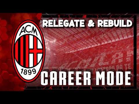 AC Milan - Relegate & Rebuild - EP #1 Live - Career Mode - FIFA 20