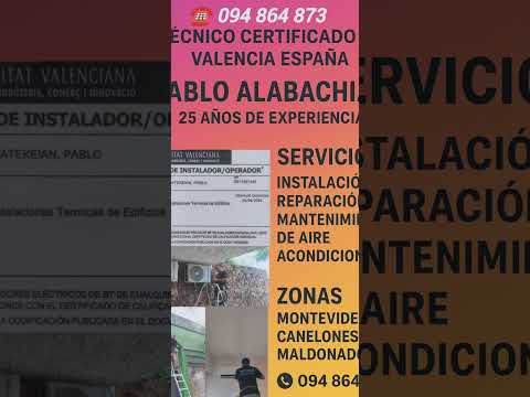 Instalador Aire Acondicionado Maldonado 094864873 venta, Service, Maldonado