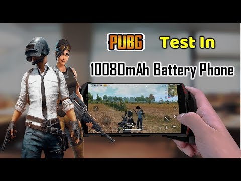 PUBG Game Test In 10080mAh Battery Smartphone
