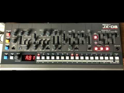 Roland JX-08 factory patches
