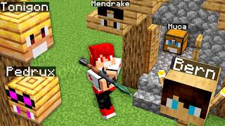 CREATIVE SQUAD DISFARÇADA DE BLOCOS NO MINECRAFT
