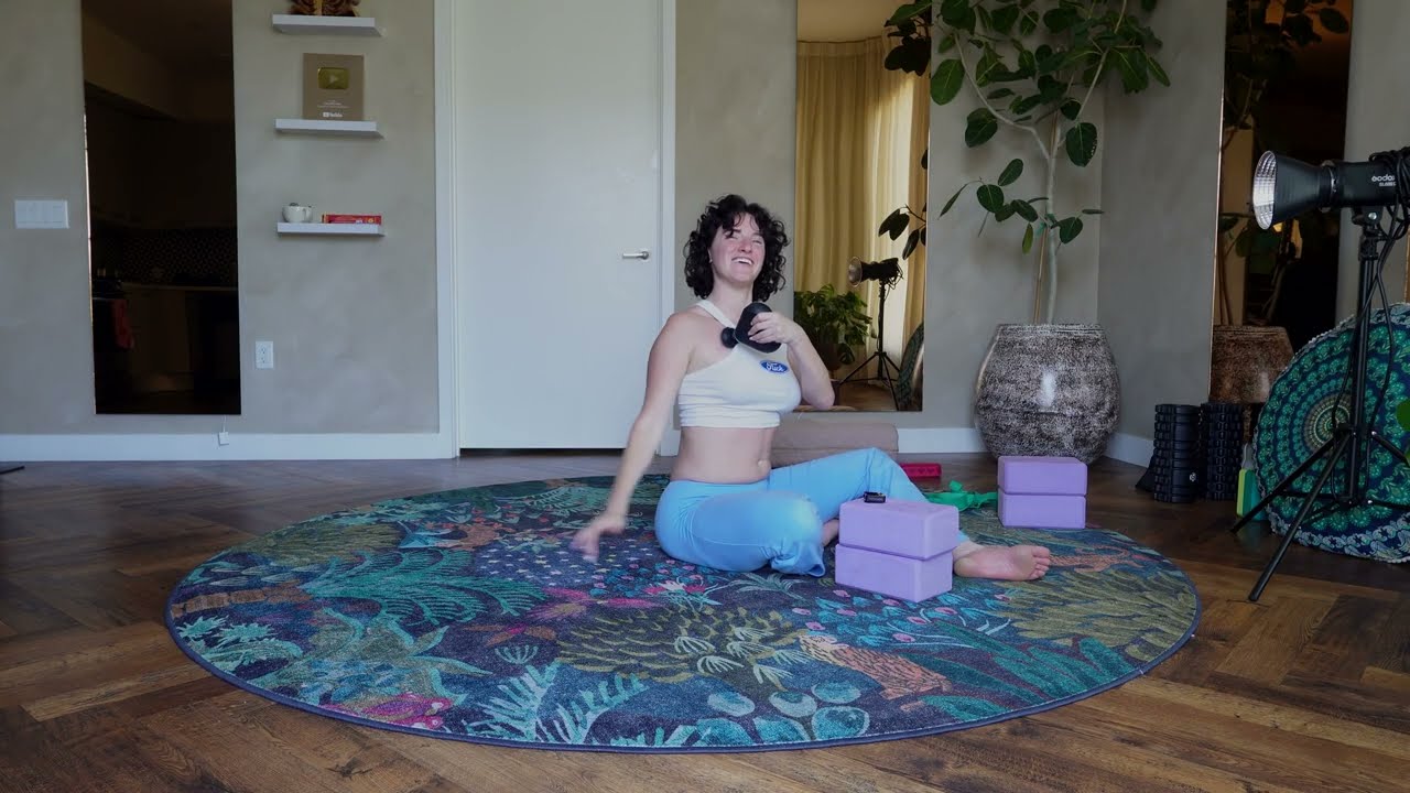 ASMR Upper Body Stretch With Me | Open Your Chest & Shoulders