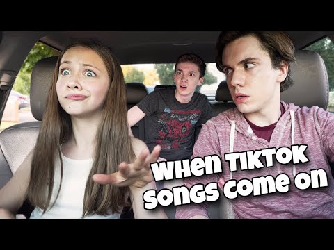 When Tik Tok Songs Come On *In Front of Your Friends*