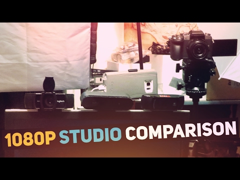 Logitech BRIO 4k vs. C922 vs. C920 1080p Quality Comparison in STUDIO lighting! 1080p KING?!