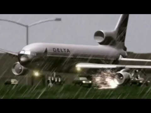 Delta Airlines Flight 191 - Crash Animation 2