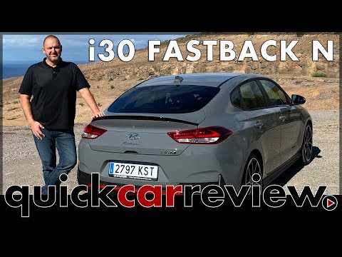 2019 Hyundai i30 Fastback N Performance Test drive with 275 hp driving pleasure | Review | English