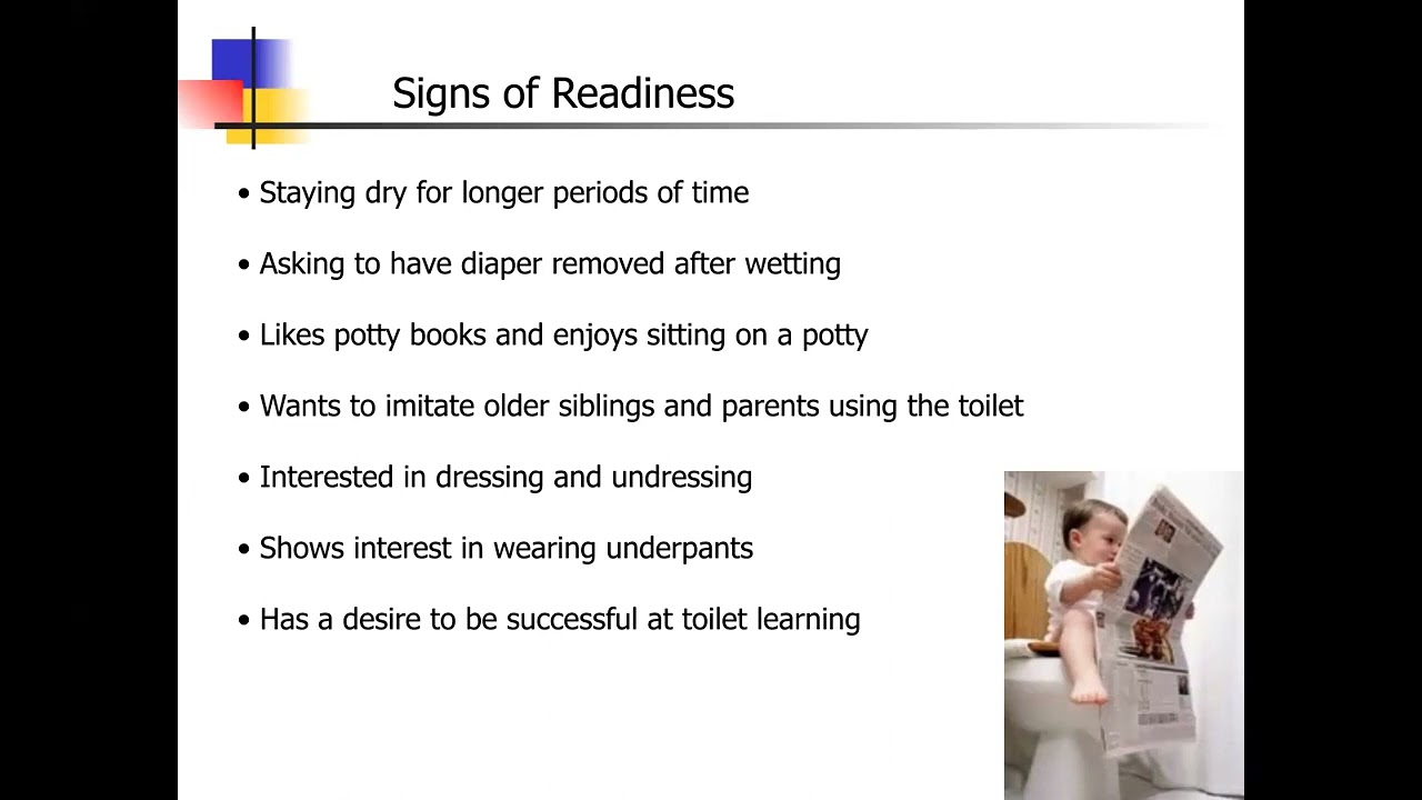 Toilet learning workshop