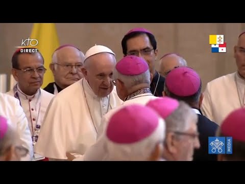 Le pape François rencontre les évêques d’Amérique centrale