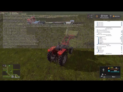 RDAllen Live Farming Simulator Snettertons Farm Making Hay 08 13 17