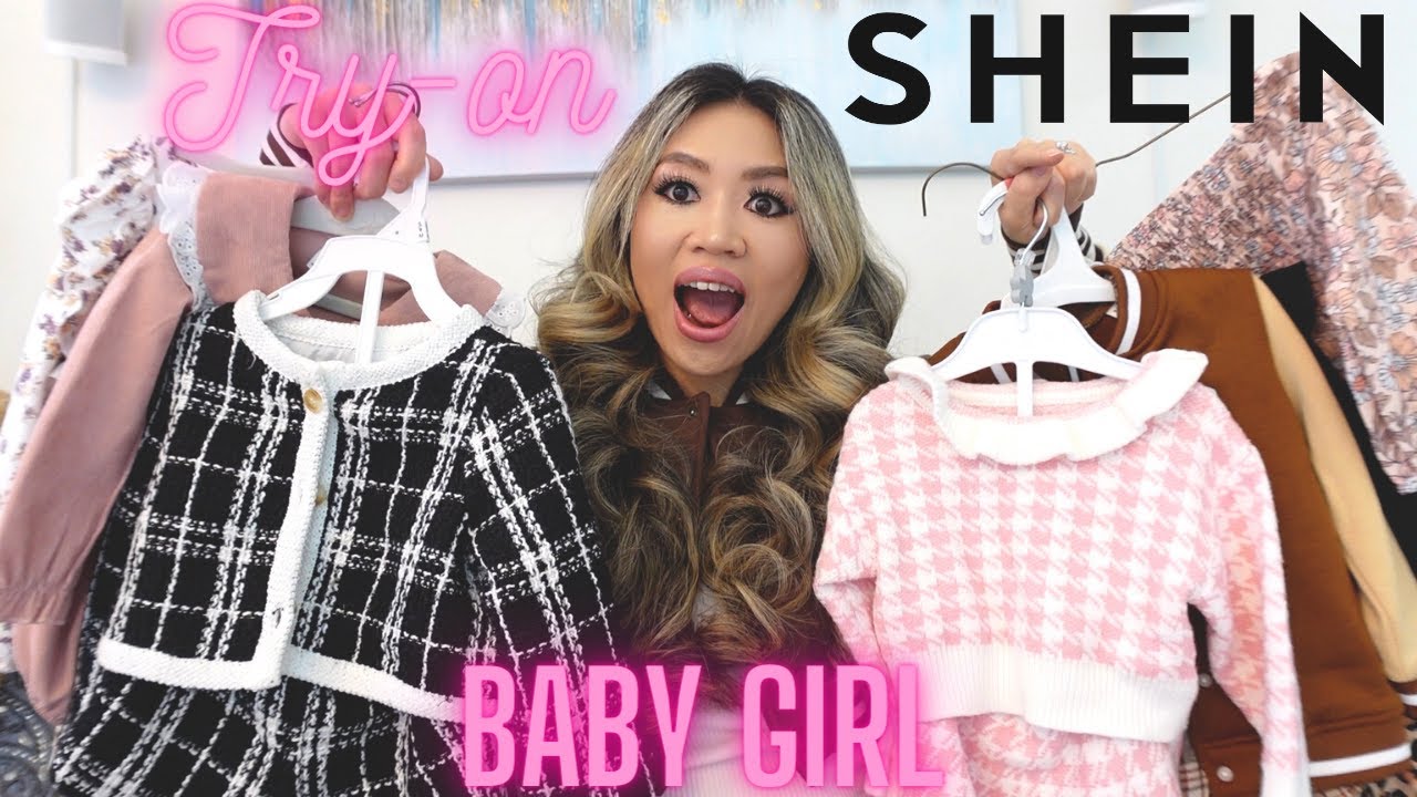 HUGE SHEIN TRY-ON WINTER BABY GIRL HAUL 2023 | Tweeds, Sweats, Mommy & Me Outfits, Travel outfits