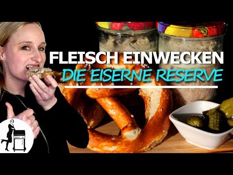 Fleisch im Glas / Hackfleisch einwecken / einfach & schnell