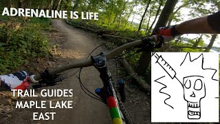 Maple Lake East Trail- A first intro to the Palos System for many.
