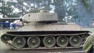 T-34-85 driving