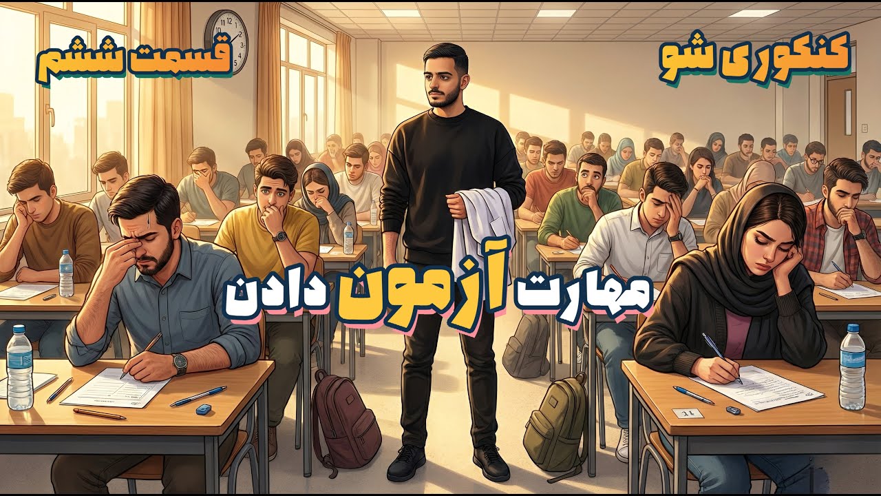 چرا درس میخونیم ولی تو آزمون نتیجه نمیگیریم | قسمت ششم از سریال کنکوری شو«هنر آزمون»