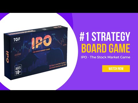 Ipo - stock market board game - stock exchange board game, n...