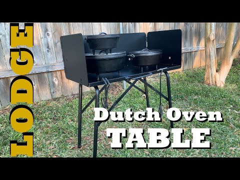 Review of the Lodge Dutch Oven Table