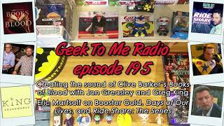 Eric Martsolf-Clive Barker's “Books of Blood” with King Soundworks