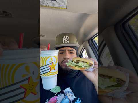 NOVO Carls Jr Big Char Chile Burger #shorts