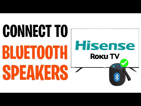 How to Connect Hisense Roku TV to Bluetooth Speaker (Hisense Roku TV Bluetooth Pairing) ✅