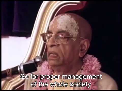 Prabhupada 0872 - It is Essential that the Human Society must be Divided into Four Divisions