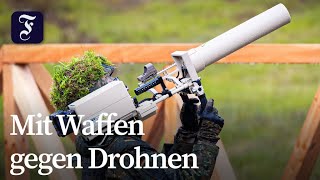 Drohnenabwehr mit Soldaten