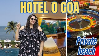 Hotel O Goa Tour Room with Private Beach and pool| candolin Beach Tour #goavibes