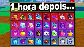 JOGANDO BLOX FRUIT POR 1HORA.